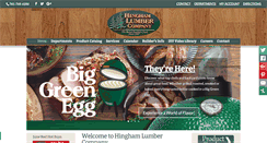 Desktop Screenshot of hinghamlumber.com